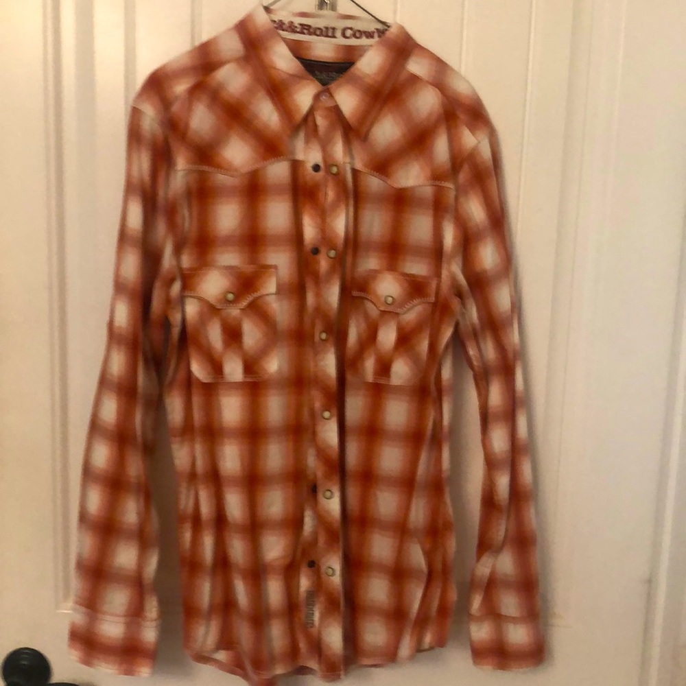 Men’s large Rock&Roll Cowboy Shirt